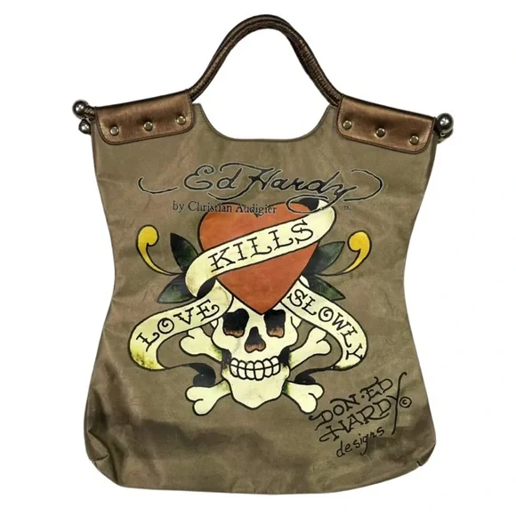 Ed Hardy Bags Ed Hardy By Christian Audilier Love Kills Slowly